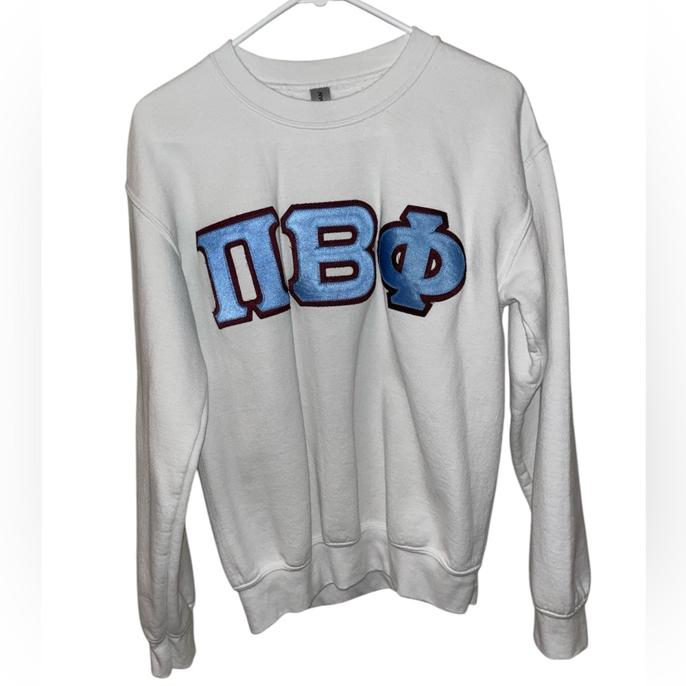 Pi beta phi letters crewneck